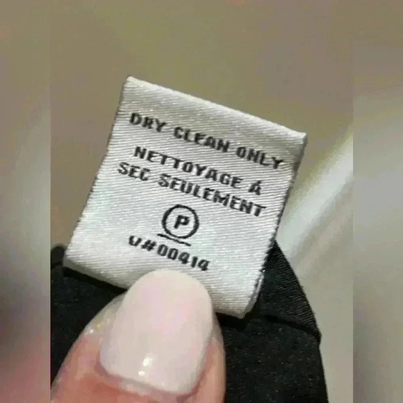 Diane Von Furstenberg black dress size 4 - Picture 6 of 6